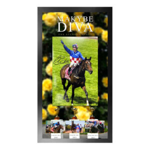 MAKYBE DIVA Glen Boss Signed & Framed 11x17 Display