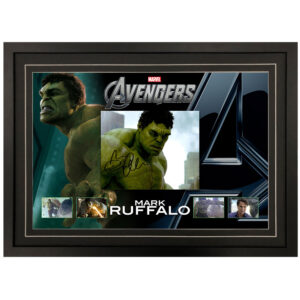 Mark Ruffalo - The Avengers Signed & Framed 8x10 Photo Display