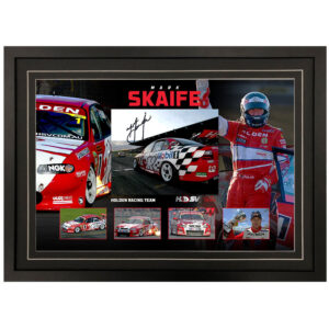 V8 Supercars - Mark Skaife Signed & Framed 8x10 Photo Display