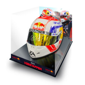 Formula 1 - Max Verstappen Hand Signed 2023 Redbull Race Helmet