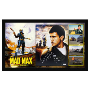 Mel Gibson - Mad Max Signed & Framed 11x14 Photograph (Celebrity Authentics)