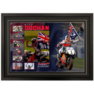 MotoGP - Mick Doohan Signed & Framed 8x10 Photo Display
