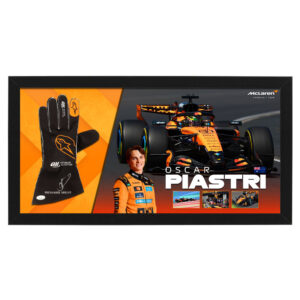 Formula 1 - Oscar Piastri Hand Signed Racing Glove Display (JSA)