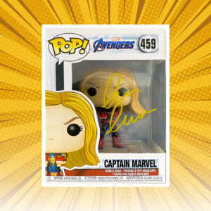 Brie Larson - "The Avengers" #459 Autographed Funko Pop! Vinyl