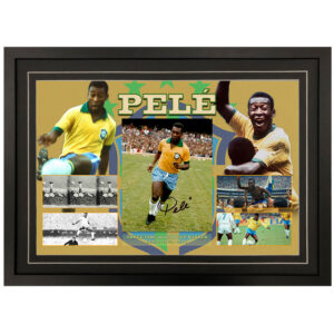 Pele - Brazil CBD Signed & Framed 8x10 Photo Display