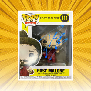 Post Malone - #111 Autographed Funko Pop! Vinyl (Beckett)