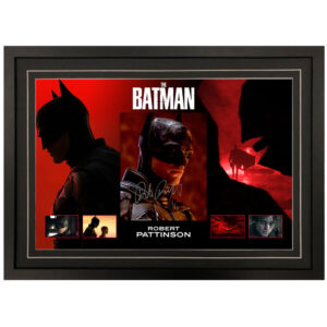 Robert Pattinson - The Batman (2022) Signed & Framed 8x10 Photo Display