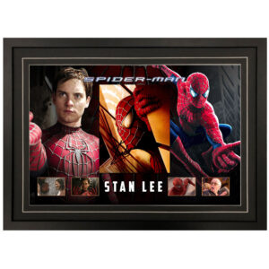 Spiderman - Stan Lee Signed & Framed Photo