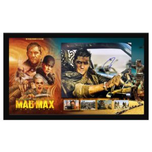 TOM HARDY Signed & Framed Mad Max Fury Road Display (Celebrity Authentics)
