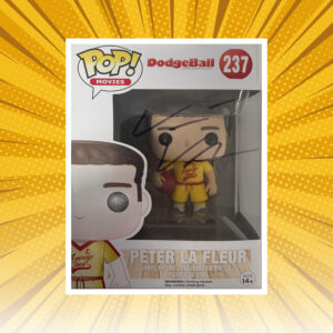 Vince Vaughn - "Peter La Fleur" Dodgeball #237 Autographed Funko Pop! Vinyl