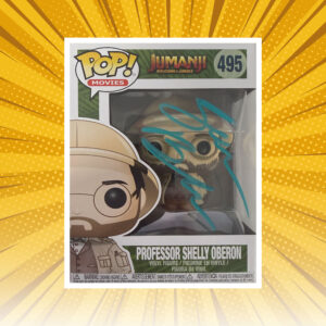 Jack Black - "Professor Shelly Oberon" Jumanji: Welcome to the Jungle #495 Autographed Funko Pop! Vinyl