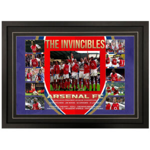 ARSENAL FC - "The Invincibles 2003-04 Premier League Champions" Signed & Framed Photo Display