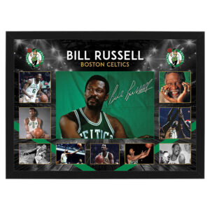 Basketball - Bill Russell Boston Celtics Framed Large Photo Collage