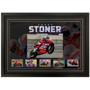 Casey Stoner - "Moto GP" Signed & Framed 8x12 Photo Display