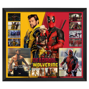 Ryan Reynolds & Hugh Jackman - "Deadpool & Wolverine" Signed & Framed Display