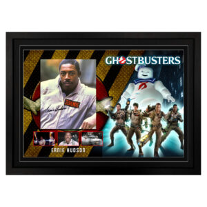 GHOSTBUSTERS – Ernie Hudson Signed & Framed 8x10 Display B