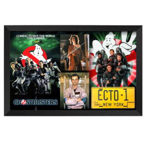 GHOSTBUSTERS – Cast Signed & Framed Photo Display
