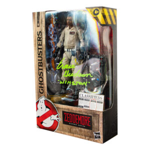 GHOSTBUSTERS – Ernie Hudson Signed Winston Action Figure