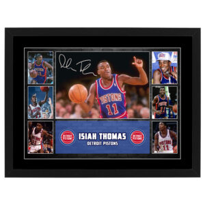 Basketball - Isiah Thomas Detroit Pistons Framed Pre Print