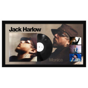 Music - Jack Harlow Signed & Framed "Monica" Vinyl Album