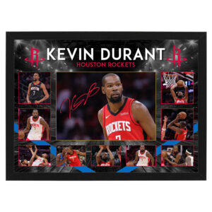 Basketball - Kevin Durant Houston Rockets Framed Large Photo Collage