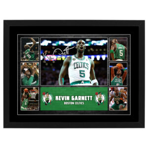 Basketball - Kevin Garnett Boston Celtics Framed Pre Print