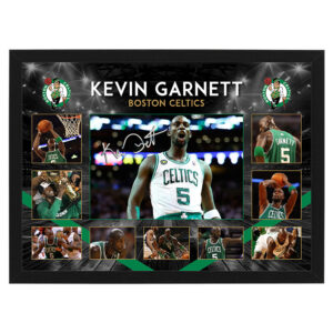 Basketball - Kevin Garnett Boston Celtics Framed Large Photo Collage
