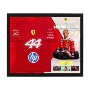 Formula 1 - Lewis Hamilton Ferrari Team Shirt Display
