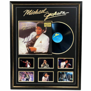 Music - Michael Jackson - Thriller Signed & Framed Album