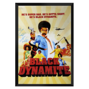 Black Dynamite – Michael Jai White Signed Canvas Movie Poster (Copy)