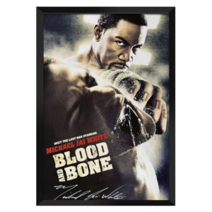 Blood and Bone – Michael Jai White Signed Canvas Movie Poster