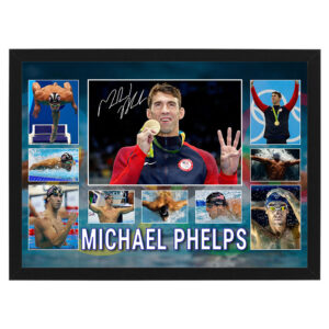 Olympics - Michael Phelps Large Photo Collage