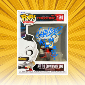 David Howard Thornton - "Terrifier" #1591 Autographed Funko Pop! Vinyl Figure (JSA)