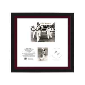 Cricket - Richie Benaud Signed & Framed Lithograph