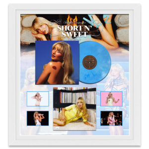 Music - Sabrina Carpenter - SHORT N SWEET Framed Vinyl Album Display (JSA)
