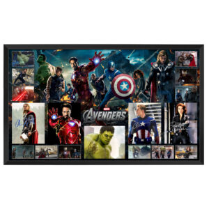 The Avengers - Cast Signed & Framed Display