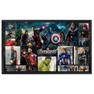 The Avengers - Cast Signed & Framed Display