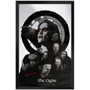 The Crow – Ernie Hudson Signed The Crow Full Size Movie Poster