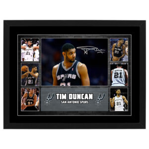 Basketball - Tim Duncan San Antonio Spurs Framed Pre Print