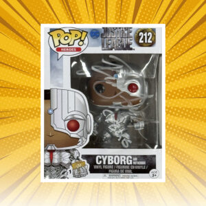 Ray Fisher - "Cyborg" Justice League #199 Autographed Funko Pop! Vinyl