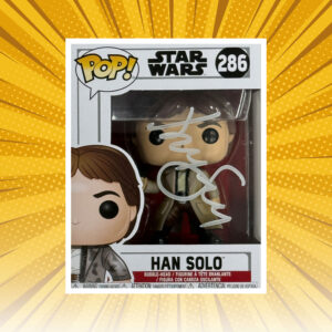 Harrison Ford - "Han Solo" Star Wars #286 Signed Funko Pop! Vinyl