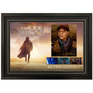 Star Wars: Obi-Wan Kenobi - Alyma Dorsey Signed & Framed 8x10 Photo Display