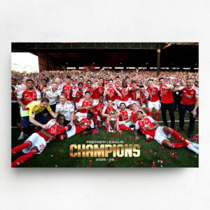 Canvas - Arsenal 2025-26 Premier League Champions