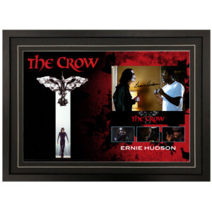 The Crow – Ernie Hudson Signed & Framed 8x10 Display B