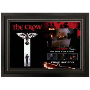 The Crow – Ernie Hudson Signed & Framed 8x10 Display C