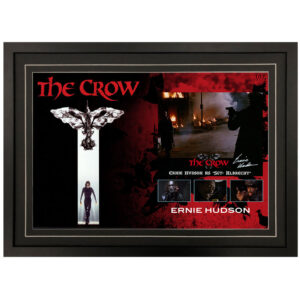The Crow – Ernie Hudson Signed & Framed 8x10 Display C