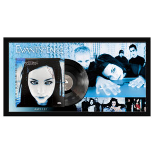 Evanescence - "Fallen" Amy Lee Signed & Framed Vinyl Album Cover (PSA)