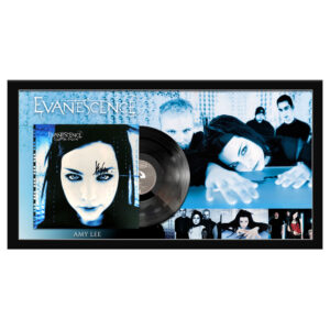 Evanescence - "Fallen" Amy Lee Signed & Framed Vinyl Album Cover (ACOA)