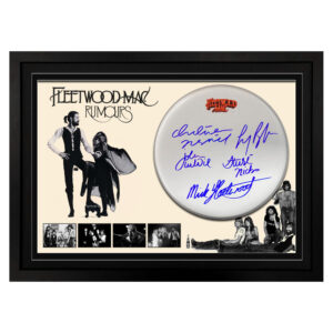 Fleetwood Mac - Signed & Framed Drumskin