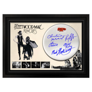 Fleetwood Mac - Signed & Framed Drumskin